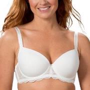 Trofe Julia Padded Bra BH Vit polyamid C 70 Dam