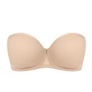 Freya BH Tailored Underwire Moulded Strapless Bra Beige C 75 Dam