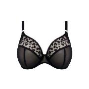 Elomi BH Namrah Underwire Bandless Plunge Bra Svart I 75 Dam