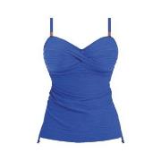 Fantasie Beach Waves Underwire Twist Tankini Blå polyamid G 75 Dam