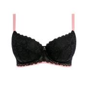 Freya BH Off Beat UW Padded Half Cup Bra Svart I 70 Dam