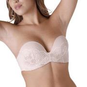 Wonderbra BH Refined Glamour Ultimate Strapless Bra Beige D 75 Dam