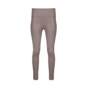 Magic Leather Look Legging Brun X-Large Dam