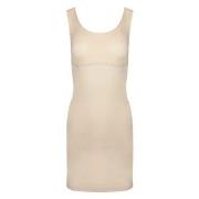 Magic Tone Your Body Tank Dress Beige Large Dam