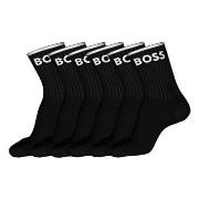 BOSS Strumpor 6P Quarter Stripe CC Sock Svart Strl 43/46 Herr