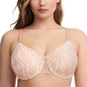 Chantelle BH C Magnifique Underwired Bra Vit/Rosa D 80 Dam