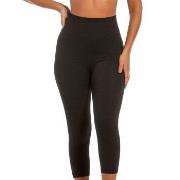 Magic Lounge Cropped Legging Svart polyamid X-Large Dam