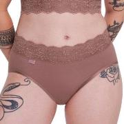 Sloggi Trosor 2P Romance Midi Mörkrosa 44 Dam