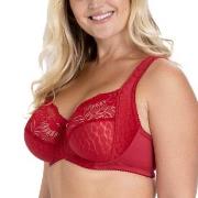 Miss Mary Jacquard And Lace Underwire Bra BH Röd B 75 Dam