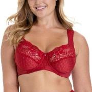 Miss Mary Jacquard And Lace Underwire Bra BH Röd F 100 Dam