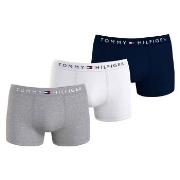 Tommy Hilfiger Kalsonger 3P Original Trunks Vit/Grå bomull Medium Herr