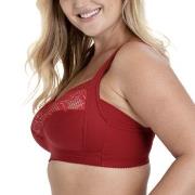 Miss Mary Lovely Lace Support Soft Bra BH Röd B 90 Dam