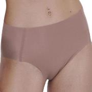 Sloggi Trosor ZERO Feel 2 0 High Waist Brief Brun X-Small Dam