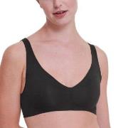 Sloggi BH Zero Feel 2 0 Soft Bra Svart XL+ Dam