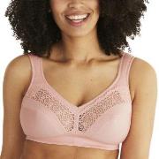 Swegmark BH Cotton Star Soft Bra Ljusrosa bomull B 80 Dam