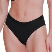 Sloggi Trosor 3P GO Casual Hipster Svart bomull X-Small Dam