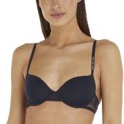 Tommy Hilfiger BH Lace Trim Balconette Bra Marin A 80 Dam