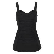 Damella Esther Basic Swimsuit Dress Svart 44 Dam