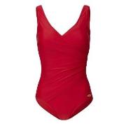 Damella Julia Basic Swimsuit Röd 40 Dam