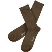 Topeco Strumpor Men Sock Solid Bamboo Brun Strl 41/45 Herr