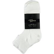 Topeco Strumpor 4P Mid Cut Sport Socks Vit polyamid Strl 40/45 Herr