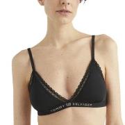 Tommy Hilfiger BH Lace Unlined Triangle Bra Svart Medium Dam