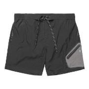 Panos Emporio Badbyxor Tech Boardshorts Svart polyamid Medium Herr