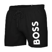 BOSS Badbyxor Swimshorts Octopus Svart polyamid X-Large Herr