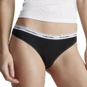 Calvin Klein Trosor Modern Logo Bikini Brief Svart bomull X-Small Dam