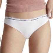 Calvin Klein Trosor 3P Low Rise Bikini Briefs Vit bomull 3XL Dam