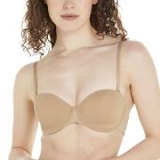 Calvin Klein BH Strapless Lined Bra Beige A 80 Dam