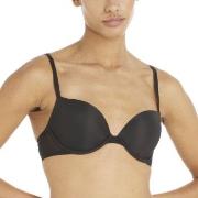 Calvin Klein BH Sheer Marquisette Push Up Bra Svart A 80 Dam