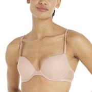 Calvin Klein BH Sheer Marquisette Push Up Bra Ljusrosa B 70 Dam