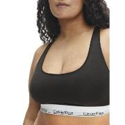 Calvin Klein BH Modern Cotton Plus Unlined Bralette Svart 4XL Dam