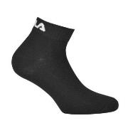 FILA Strumpor 3P Quarter Plain Socks Svart Strl 43/46