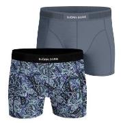 Björn Borg Kalsonger 2P Premium Cotton Stretch Boxer 2354 Blå Mönstrad...