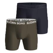 Björn Borg Kalsonger 2P Performance Boxer 1727 Militärgrön polyester M...