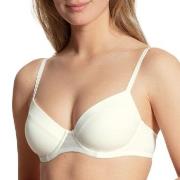 Calida BH Cate Underwire Padded Bra Creme bomull B 80 Dam