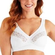 Swegmark BH Pure Grace Soft Bra Vit polyamid C 90 Dam