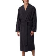 Schiesser Terry Bathrobe Antracit Large Herr