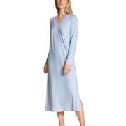 Calida Elegant Dreams Long Nightdress Ljusblå modal XX-Small Dam