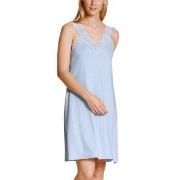 Calida Elegant Dreams V-neck Nightdress Ljusblå modal XX-Small Dam