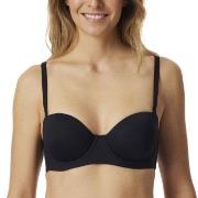 Schiesser BH Bandeau Bra Svart B 75 Dam