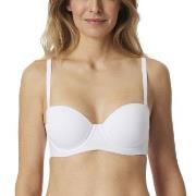 Schiesser BH Bandeau Bra Vit C 80 Dam