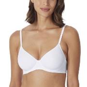 Schiesser BH Spacer Full Cup Bra Vit polyester E 80 Dam