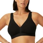 NATURANA BH Athleisure Soft Bra Svart bomull B 90 Dam