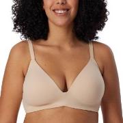 Schiesser BH Invisible Soft Bra With Underwired Bra Beige A 75 Dam