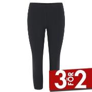 Decoy Capri Leggings Svart ekologisk bomull XX-Large Dam