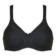 NATURANA BH Cotton Soft Bra Svart bomull B 100 Dam