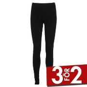 Decoy Stretchy Leggings Svart viskos Large Dam